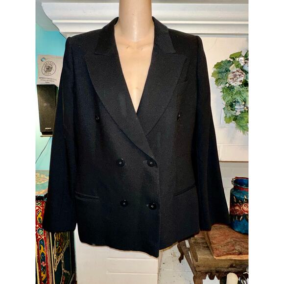 GIORGIO ARMANI LE COLLEZIONI DOUBLE BREASTED BLAZER 6 - Picture 1 of 7